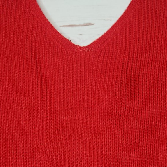 PPLA Ribbed Rio Knit Twist Back Sweater - Picture 4 of 10